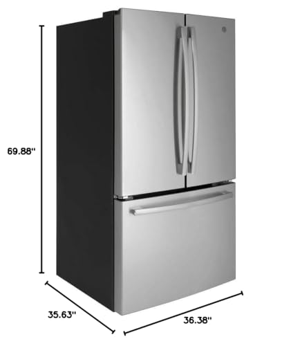 GE GNE27JYMFS 36" French Door Refrigerator