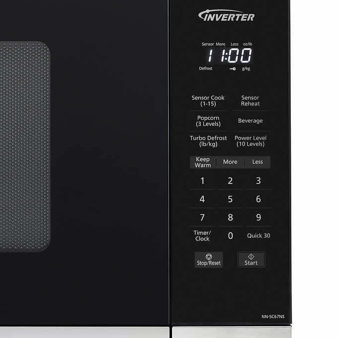 Panasonic 1.3 cu. ft. Inverter Microwave, 1200W