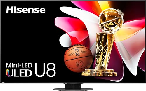 Hisense 65-Inch Class U8 Series Mini-LED ULED 4K UHD Google Smart TV