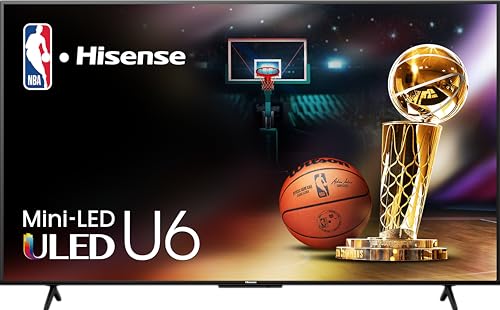 Hisense 55-Inch Class U6 Series Mini-LED ULED 4K UHD Google Smart TV