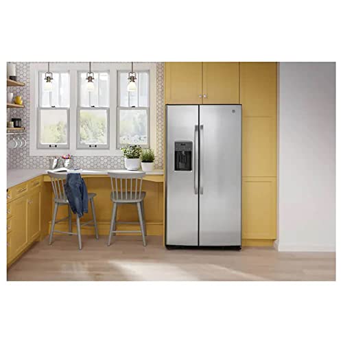 GE® 25.3 Cu. Ft. Side-By-Side Refrigerator