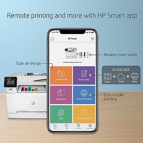 HP Color LaserJet Pro M283fdw Wireless All-in-One Laser Printer