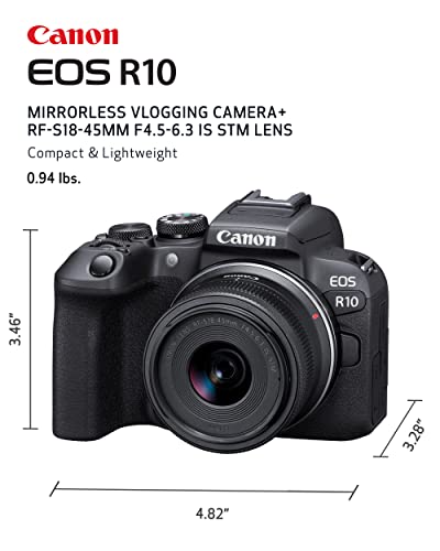 Canon EOS R10 Mirrorless Camera