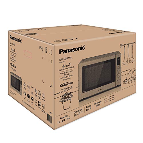 Panasonic HomeChef 4-in-1 Microwave Oven with Air Fryer