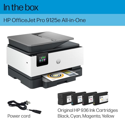 HP OfficeJet Pro 9125e All-in-One Printer