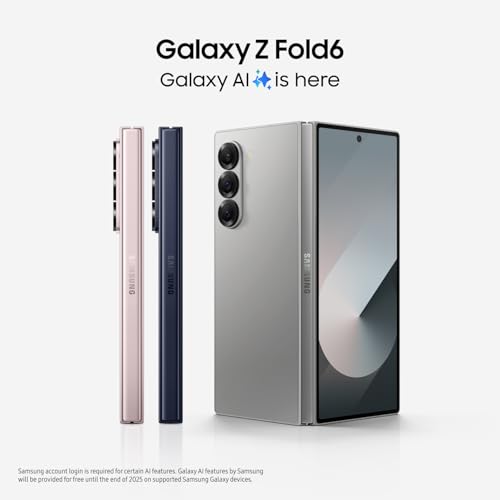 SAMSUNG Galaxy Z Fold 6 AI Cell Phone