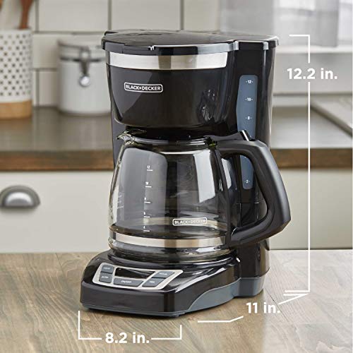 BLACK+DECKER 12-Cup Digital Coffee Maker