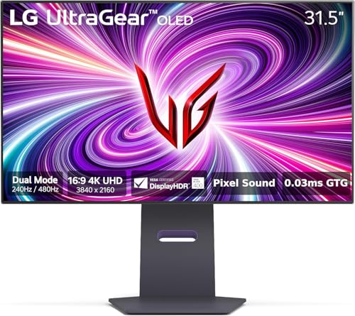 LG ‎32GS95UE 32-inch Ultragear OLED Gaming Monitor