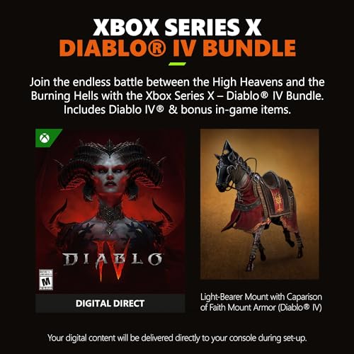 Microsoft Xbox Series X Diablo IV Bundle