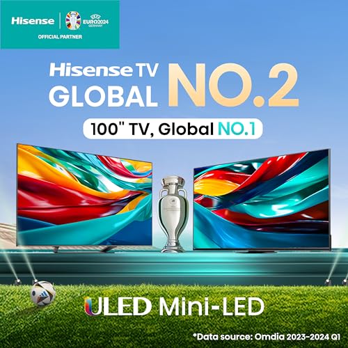 Hisense 75-Inch Class U7 Series Mini-LED ULED 4K UHD Google Smart TV