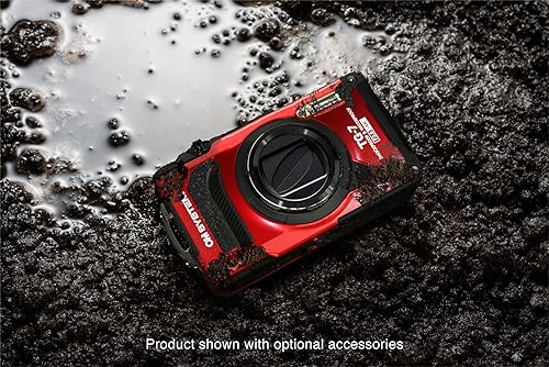 OM SYSTEM Tough TG-7 Red Underwater Camera