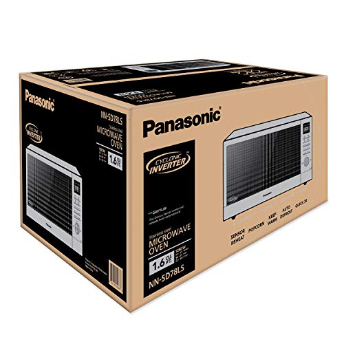 Panasonic 1.6 cu.ft Cyclonic Inverter Countertop Microwave Oven