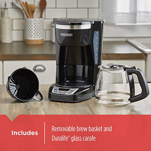 BLACK+DECKER 12-Cup Digital Coffee Maker