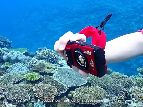 OM SYSTEM Tough TG-7 Red Underwater Camera