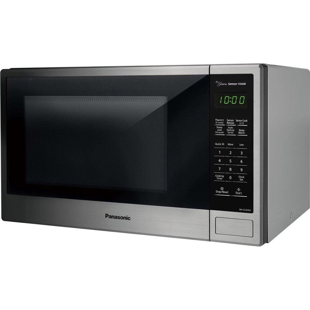 Panasonic NN-SU696S Microwave Oven, 1.3 Cft, Stainless Steel/Silver