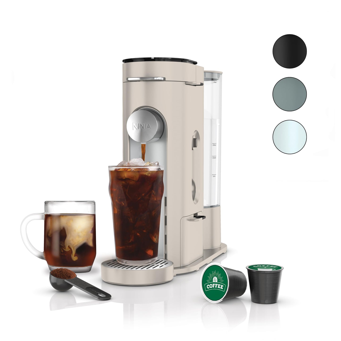 Ninja PB041ST Pods & Grounds Single-Serve Coffee Maker