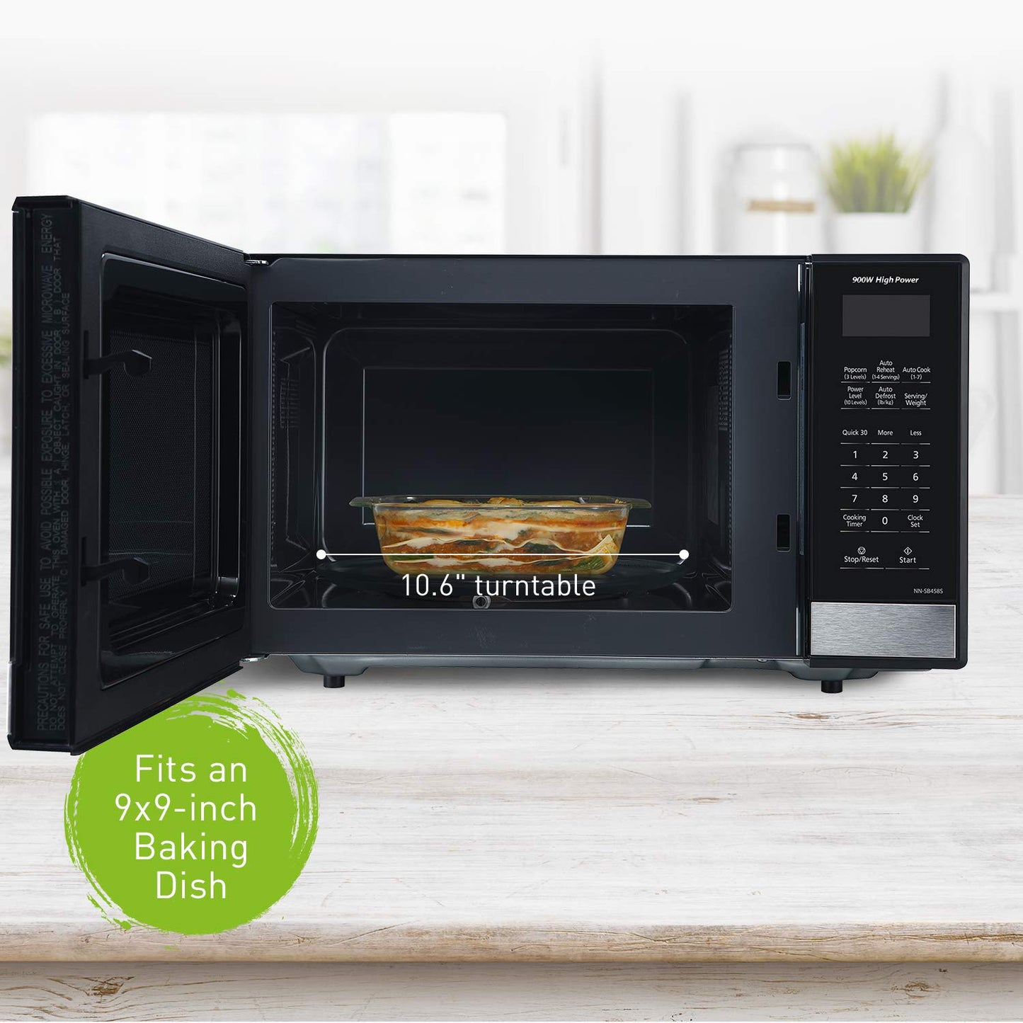 Panasonic NN-SB458S Compact Microwave