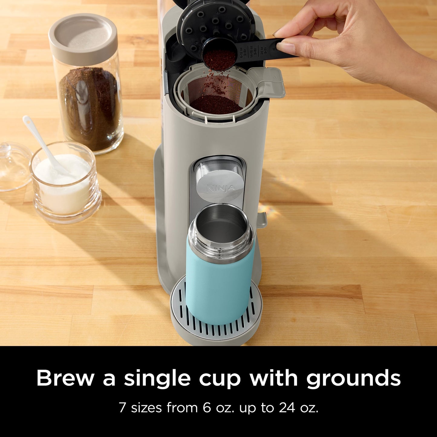 Ninja PB041ST Pods & Grounds Single-Serve Coffee Maker